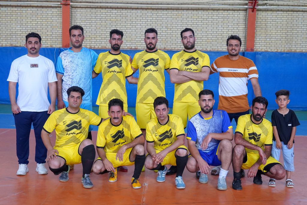 کسب عنوان نایب قهرمانی تیم فوتسال شرکت خمیر مایه برتر