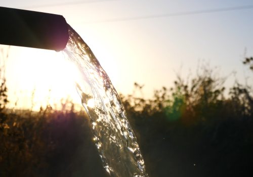 خروجی آب تصفیه خانه شرکت خمیرمایه برتر